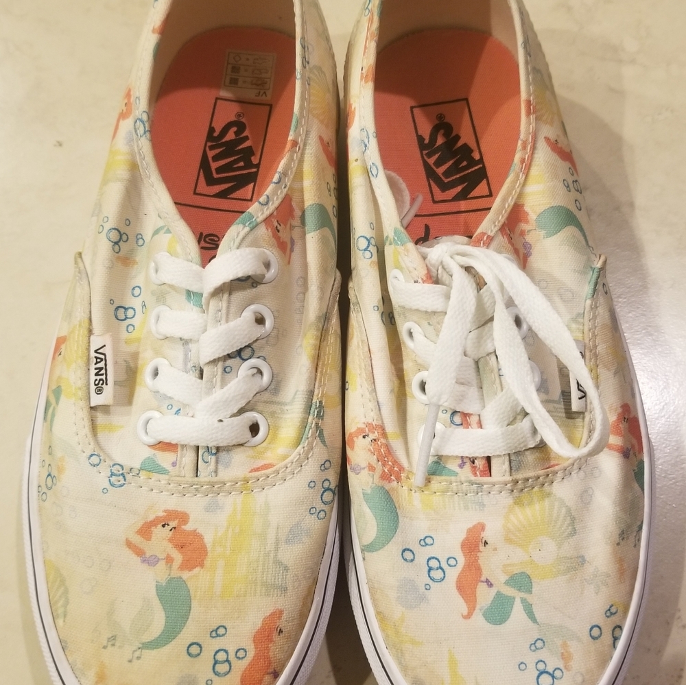 Vans x Disney The Little Mermaid Shoes Women 7.5US